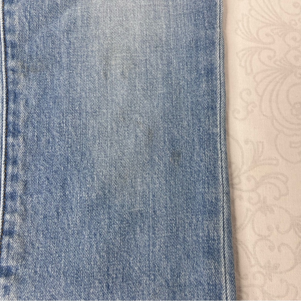 FRAME Denim Le High Straight Sunland Light Wash High Rise Crop Jeans Size 24 - Picture 10 of 16